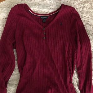 Cranberry USPA long sleeve